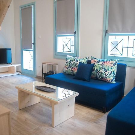 Agiopetra Lofts Apartment Kavala Bagian luar foto