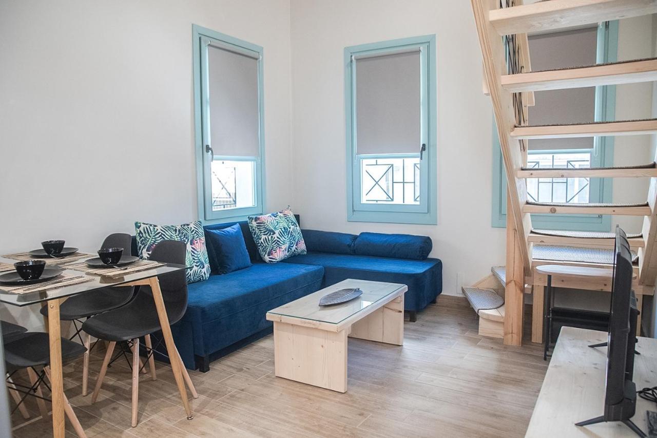 Agiopetra Lofts Apartment Kavala Bagian luar foto