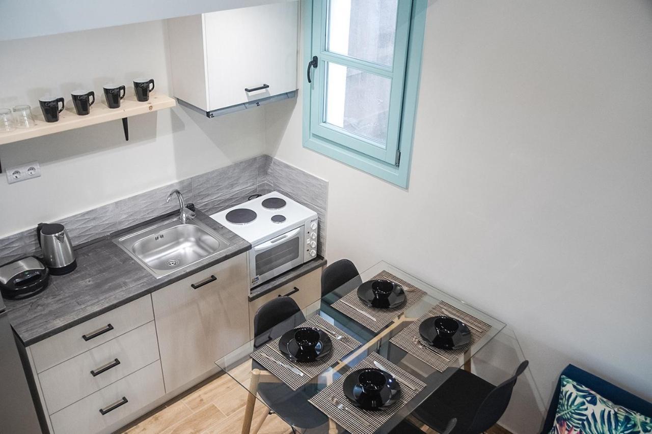 Agiopetra Lofts Apartment Kavala Bagian luar foto