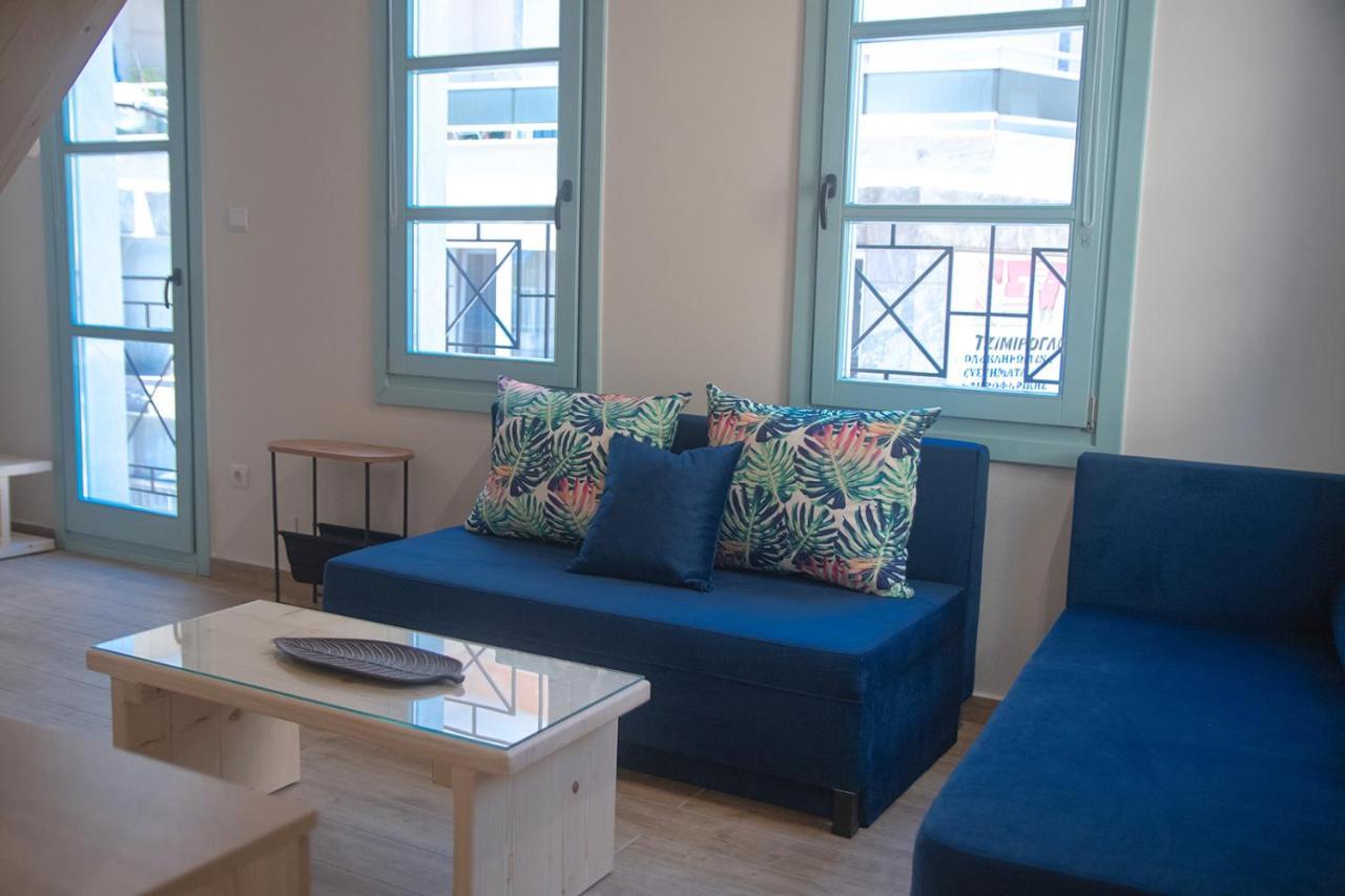 Agiopetra Lofts Apartment Kavala Bagian luar foto