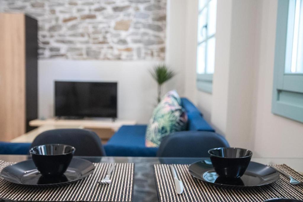 Agiopetra Lofts Apartment Kavala Bagian luar foto
